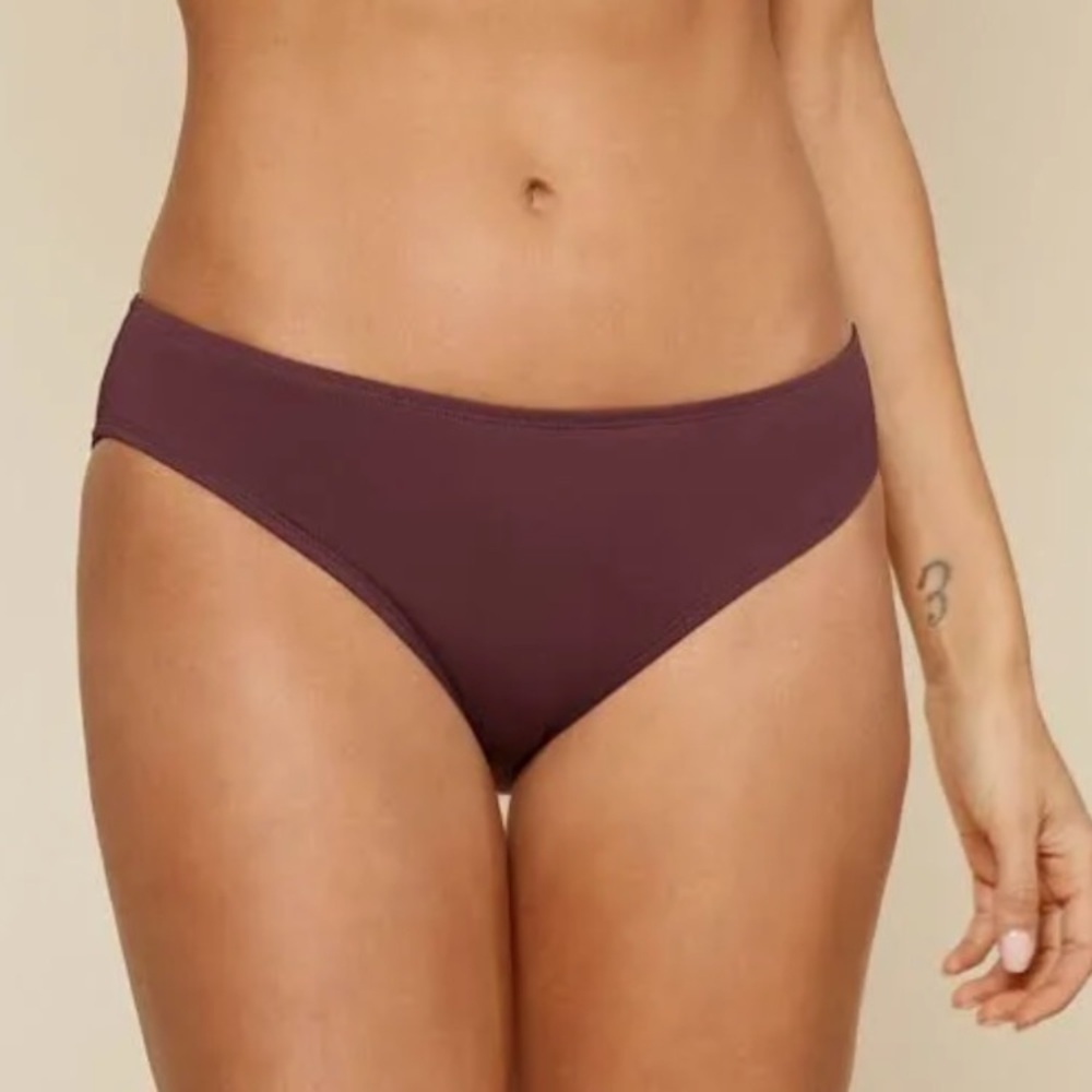 Nwt Andie Swim The Bikini Bottom Cacao Lowrise Plus Size Womenâs Size Xxxl